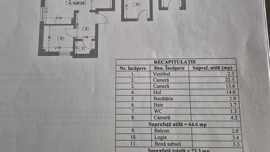 Apartament 3 camere -Calea Dorobanti- Bloc Zodiac - Poză 5