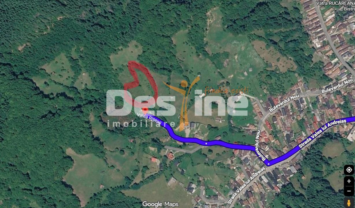 Teren 5000 mp, ideal cabana, pensiune,  in zona de interes  turistic  Rucar-Bran - Poză 8