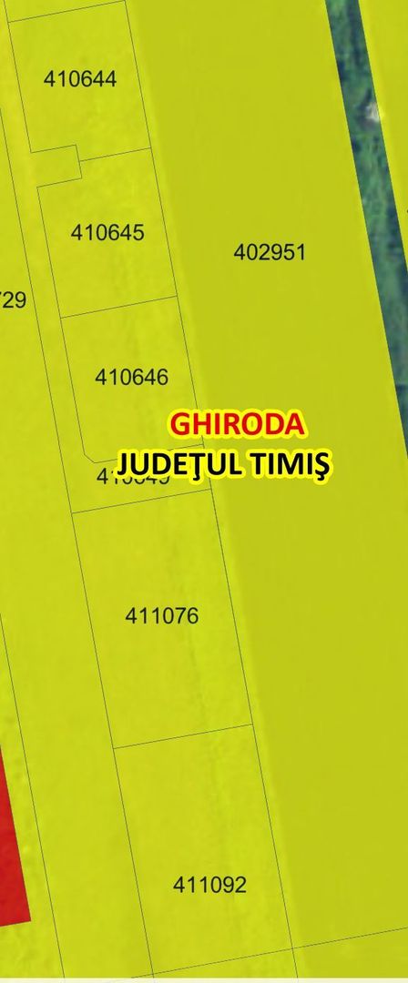 Teren cu PUZ Ghiroda 5350mp. - Poză 3