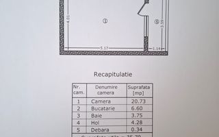 Apartament cu 1 camera I 40 mp I bd Decebal I 1990 - Poză 9