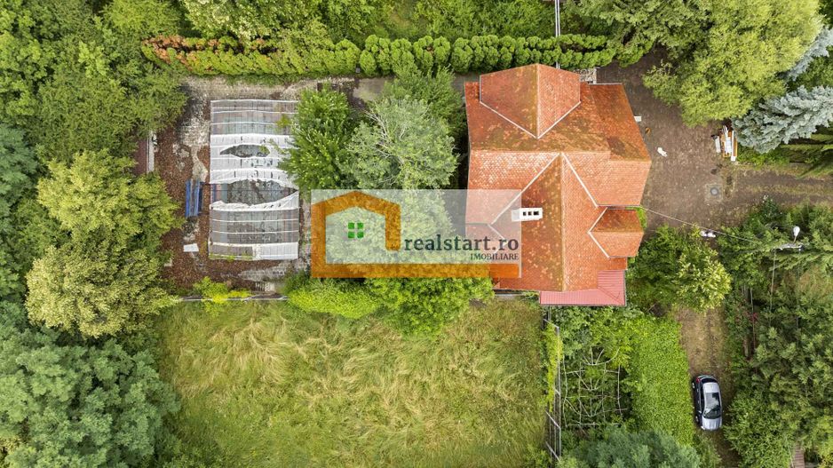 Breaza, Vedere Padure, 5000mp teren, D+P+1E+M, semineu, foisor - Poză 3