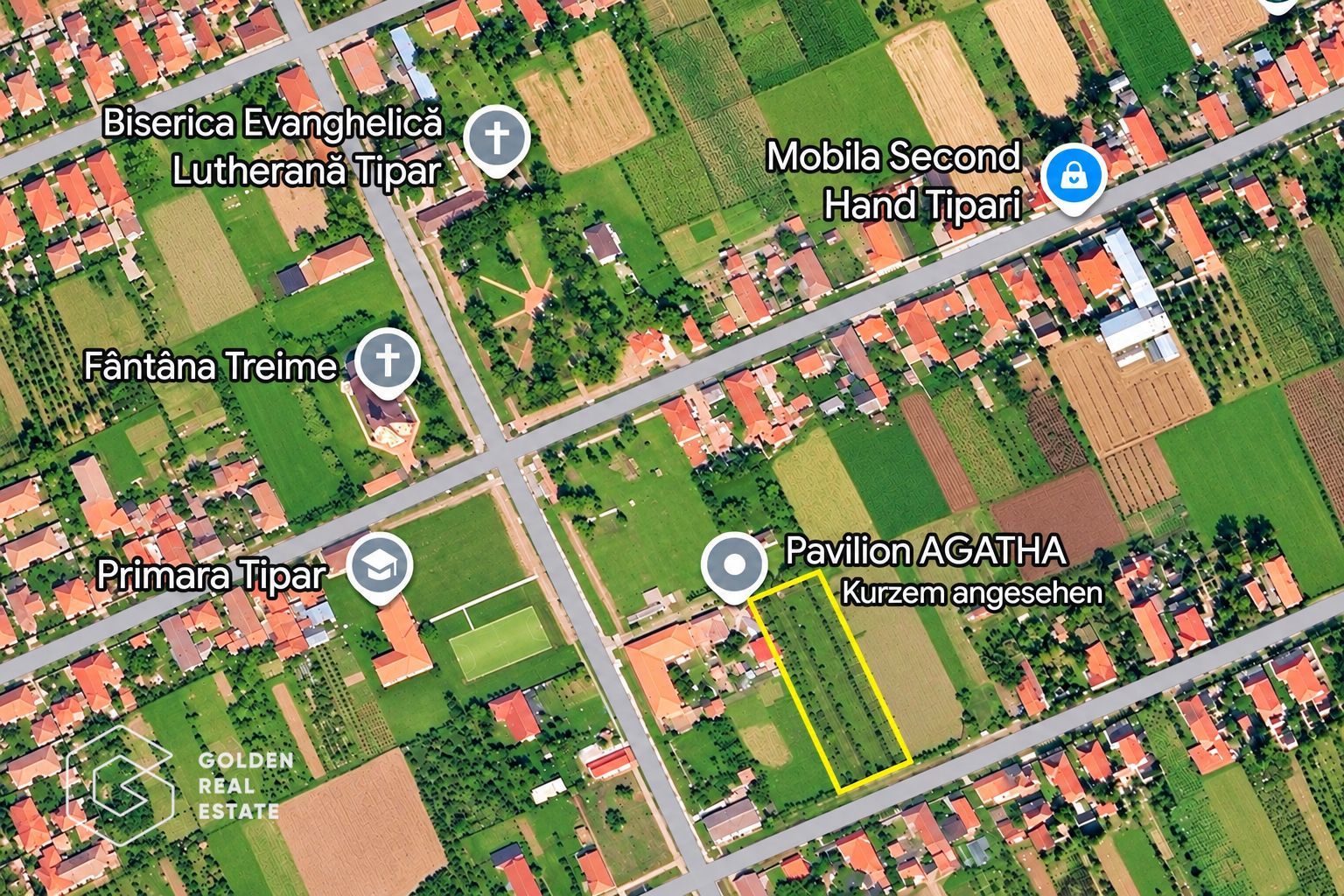 Teren constructii vila sau casa de vacanta la Tipar, jud. Arad. - Poză 3