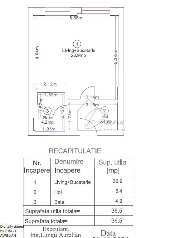 Studio lux Ivory Residence Pipera I terasa superba I mutare imediata - Poză 2