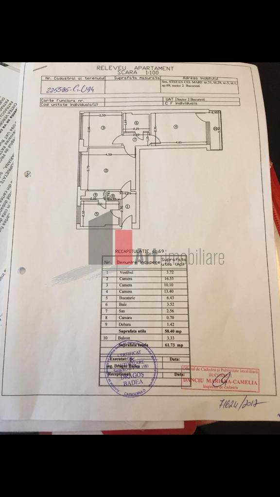 APARTAMENT 3 CAMERE STEFAN CEL MARE - DINAMO - Poză 7