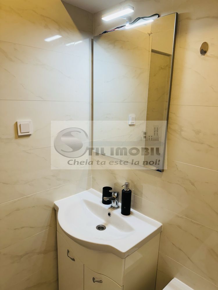 Apartament 1 camera decomandat mobilat Bucium Confort - 330 euro - Poză 8