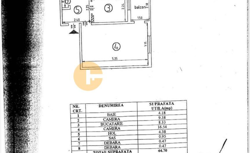 2 Camere Decomandat- Etaj 1- Mobilat si Utilat-Dacia - Poză 8