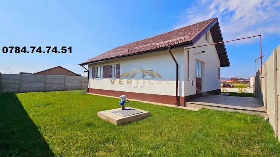 Casa parter cu 3 camere si teren 360 - comuna Berceni - Poză 5