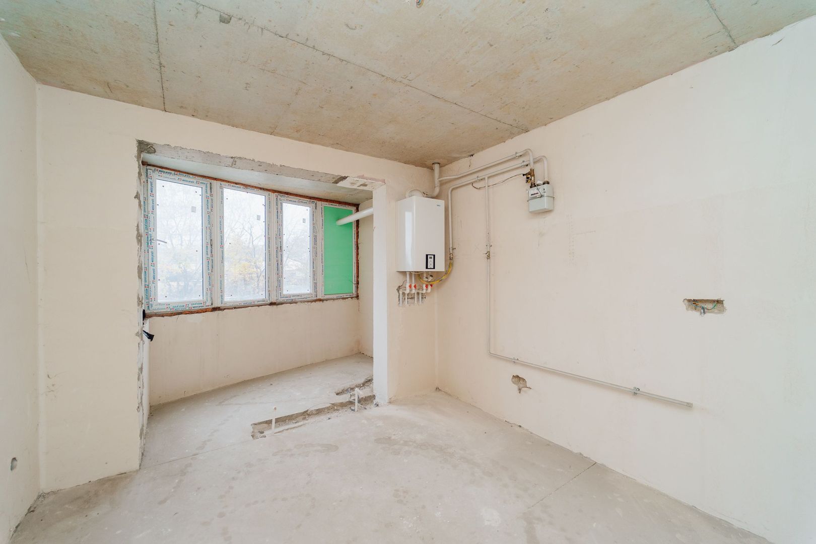 Apartament cu 2 camere I 74,3 m2 I et. 2 I Variantă Albă I srt-la Studenților 19 - Poză 3