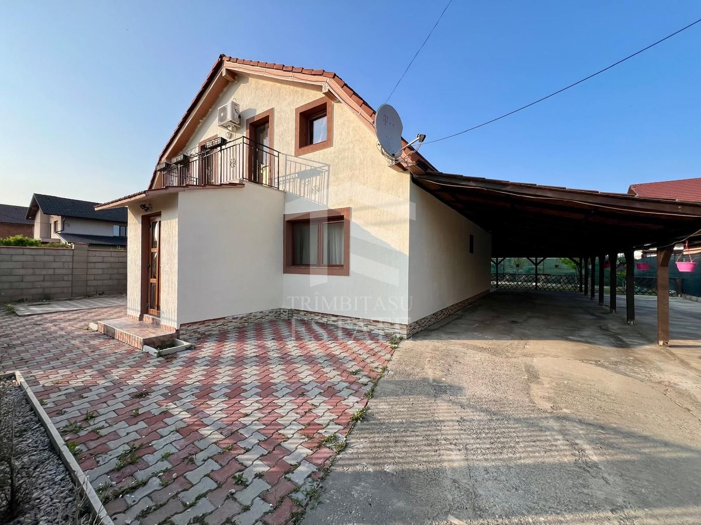 Casa individuala cu curte proprie de vanzare in Sacalaz COMISION 0% - Poză 2