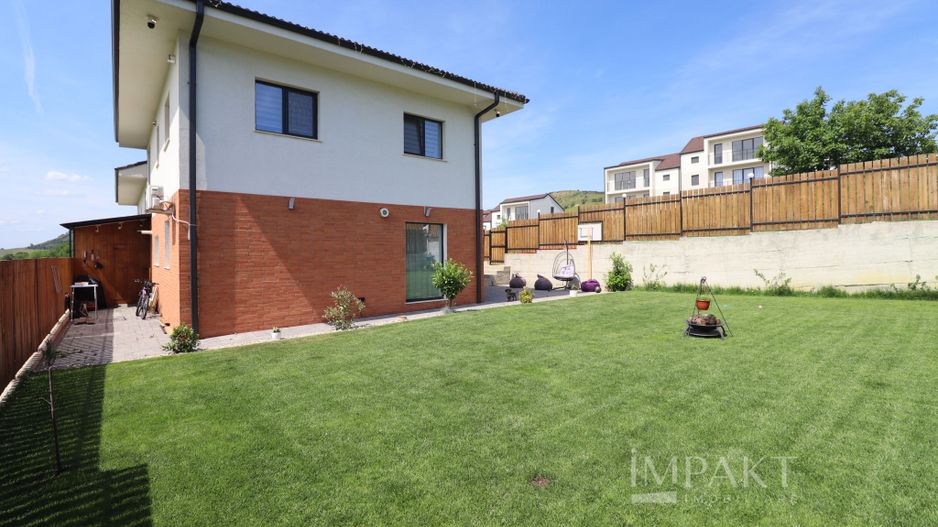 Duplex superb la vanzare, finisat, mobilat, utilat, situat in Chinteni - Poză 25