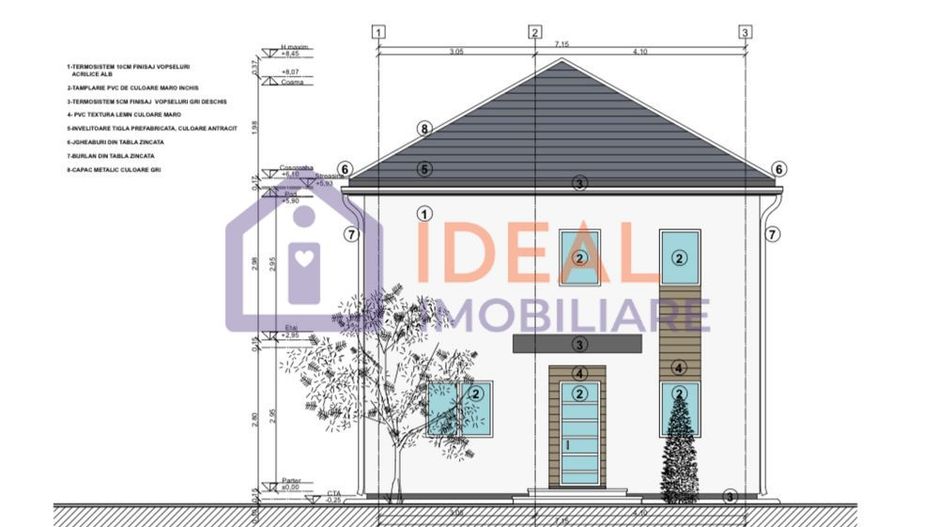 Casă modernă cu 4 camere și 300 mp de curte, in Sura Mica - Poză 8
