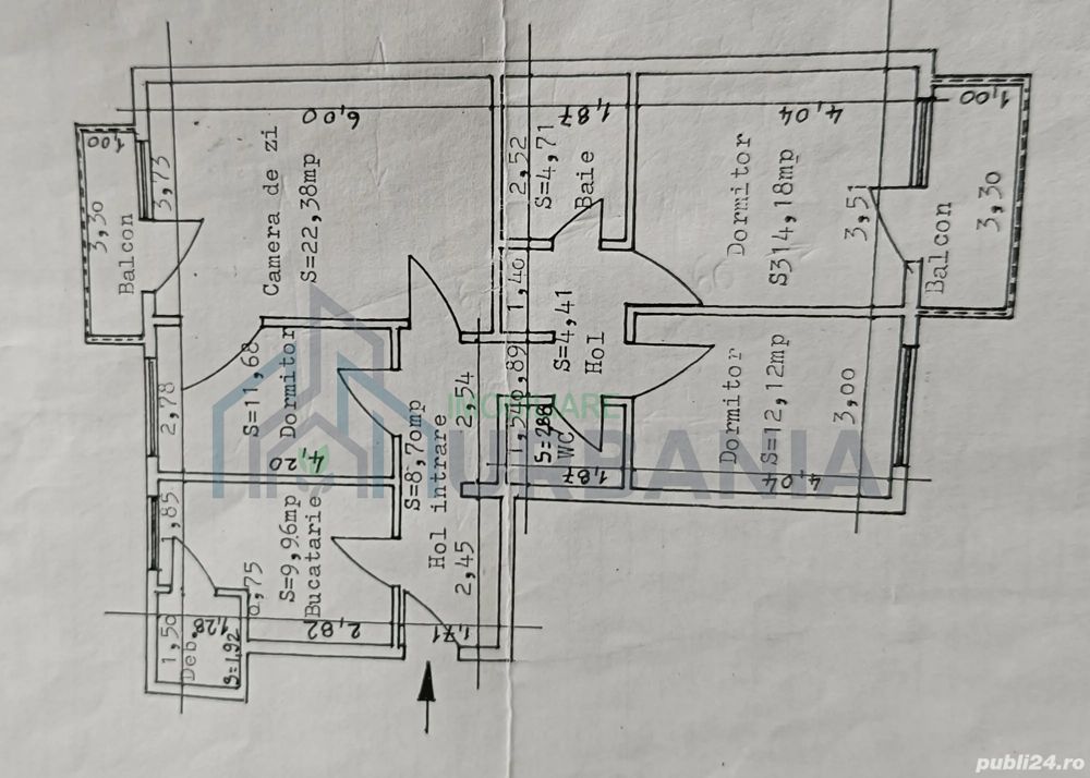 Apartament 4 camere Nicolina-Cug - Poză 9