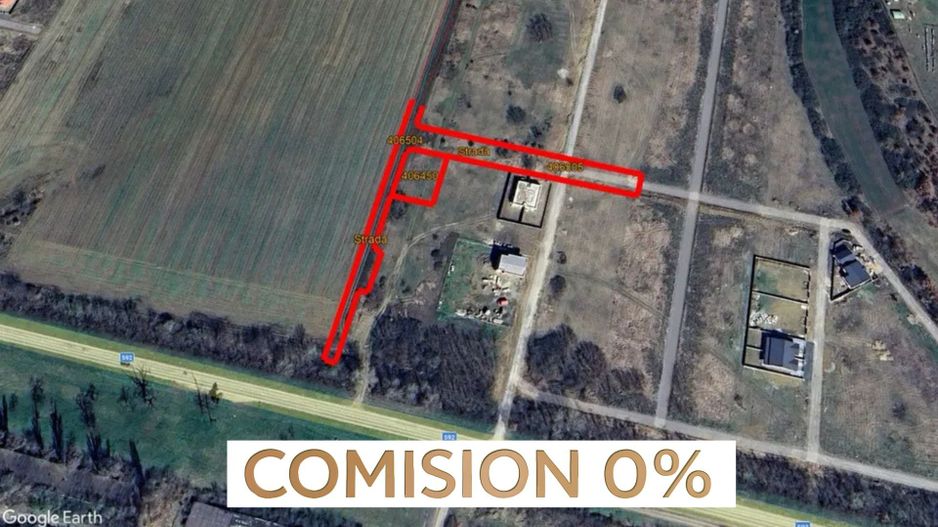 COMISION 0 | Teren intravilan | 789 mp | FS 56 m | Mosnita Noua - Poză 1