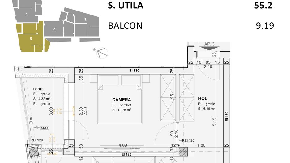 Apartament 2 camere FINISAT | zona Centrala | Comision 0% - Poză 8