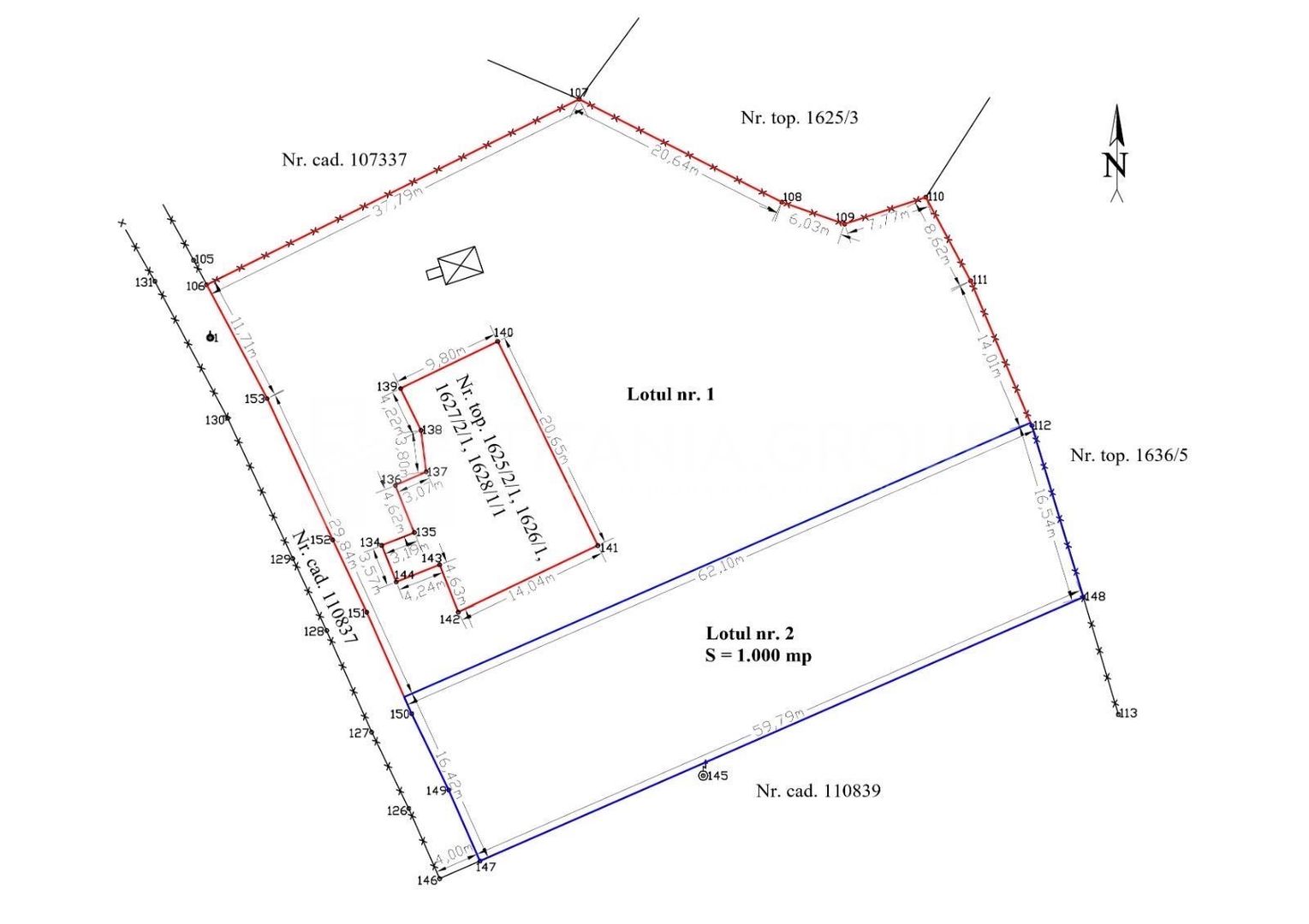 Teren intravilan 3054mp cu utilitati+constructie pe teren, langa vila Bran - Poză 3