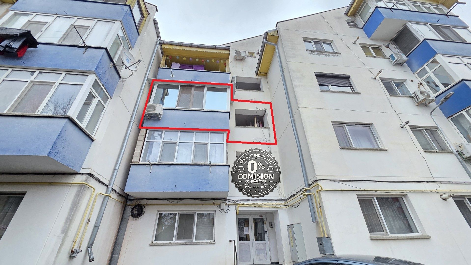 Apartament cu 2 camere, etaj 2, mobilat și utilat, VASLUI zona TRAIAN; - Poză 1
