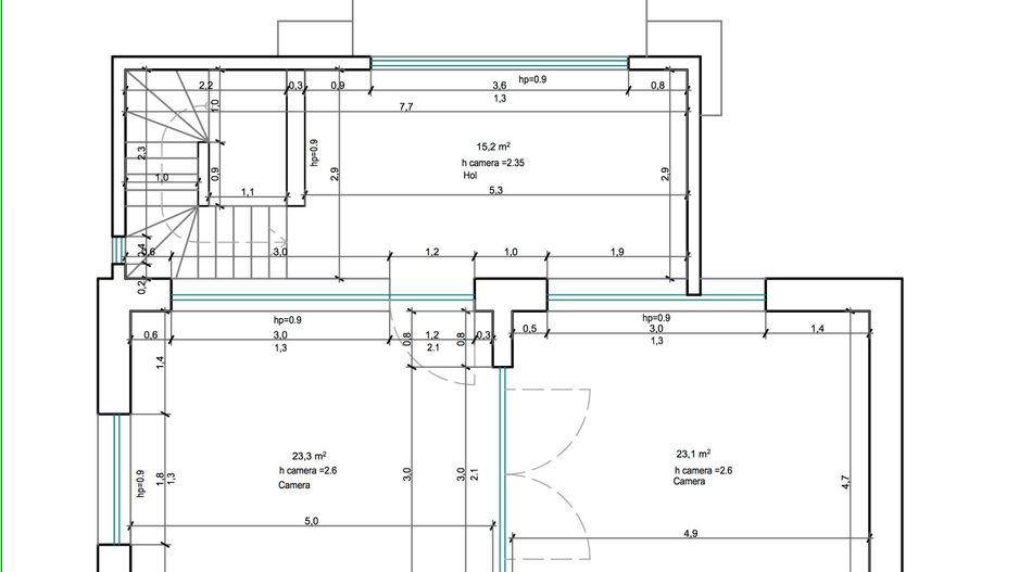 Inchiriat - Spatiu birouri 135 mp | Curte privata, 6 locuri parcare - Poză 5