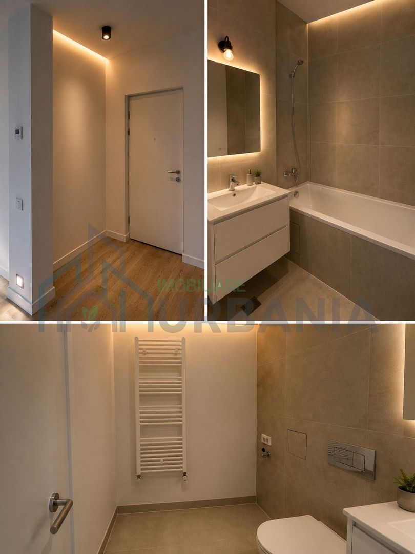 Apartament 2 camere, semi-amenajat, Open Space, Silk District, Iași - Poză 3