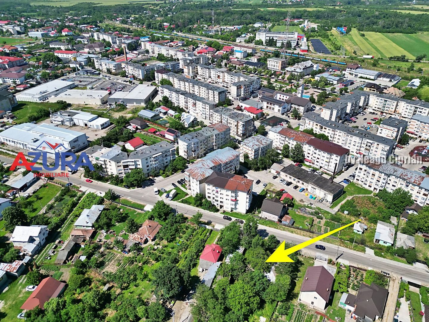 Teren pentru vile in centrul orasului Costesti, 3000 mp - Poză 3