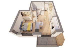 🏡 Apartament nou cu 2 camere în ARED City | Bloc R39 | Predare noiemb - Poză 2