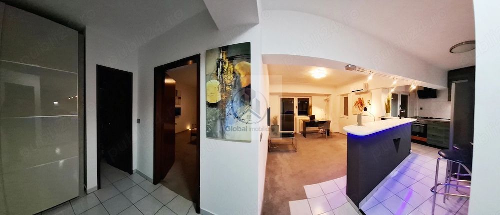 Apartament 2 camere open-space Unirii | 70 mp | 3 balcoane | 550 € - Poză 6