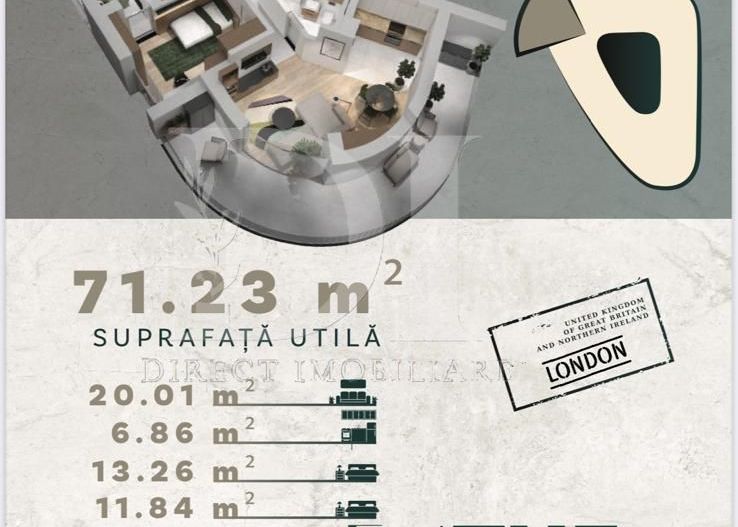 Apartament etaj intermediar / Zona BMW - Poză 3