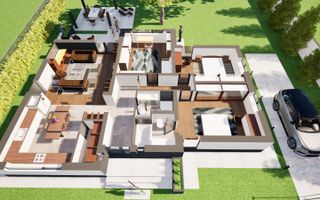 Casă Nouă Modernă cu 4 Camere – Strada Făcliei - Poză 12