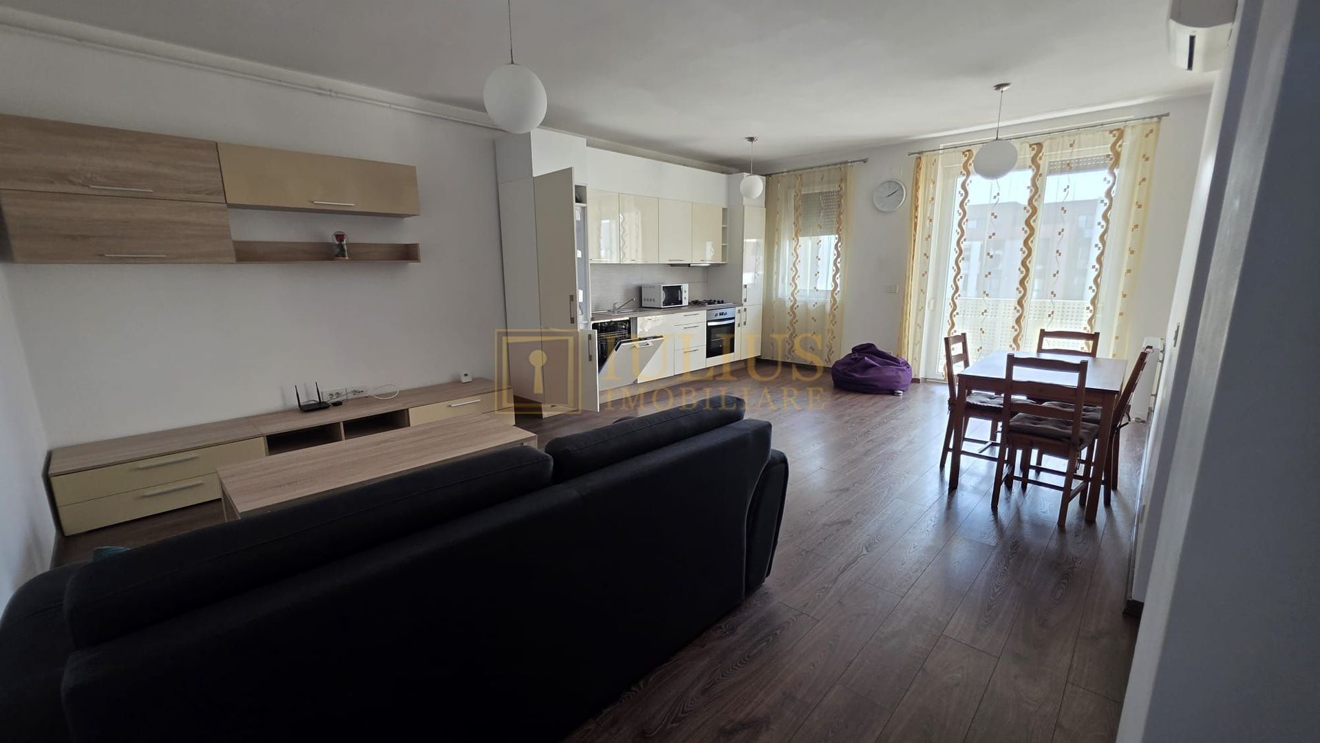 2 camere, apartament spatios, Braytim, loc de parcare - Poză 4