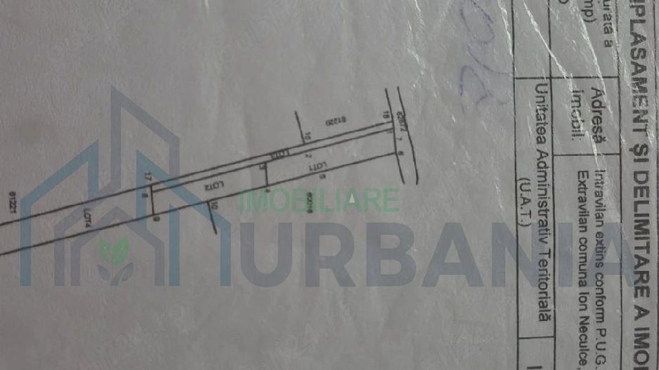 Parcele de teren intravilan construibil în Războieni, Iași – suprafețe disponibile 553 mp, 800 mp și 3.507 mp - Poză 4