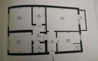 Aradului, 3 camere decomandat, renovat - Poză 30