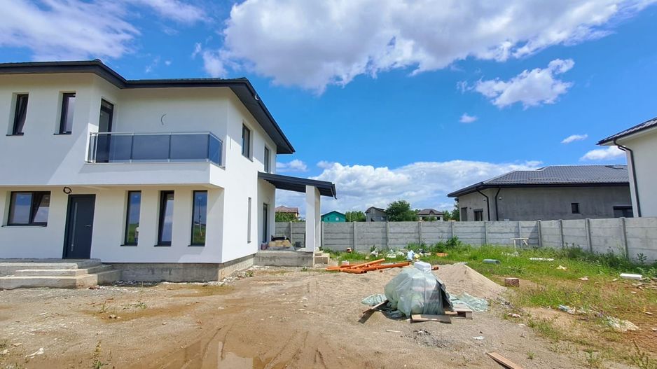 DRAGOMIRESTI VALE, CASA 4 CAMERE, teren 415 mp, utilitati, COMISION 0% - Poză 1