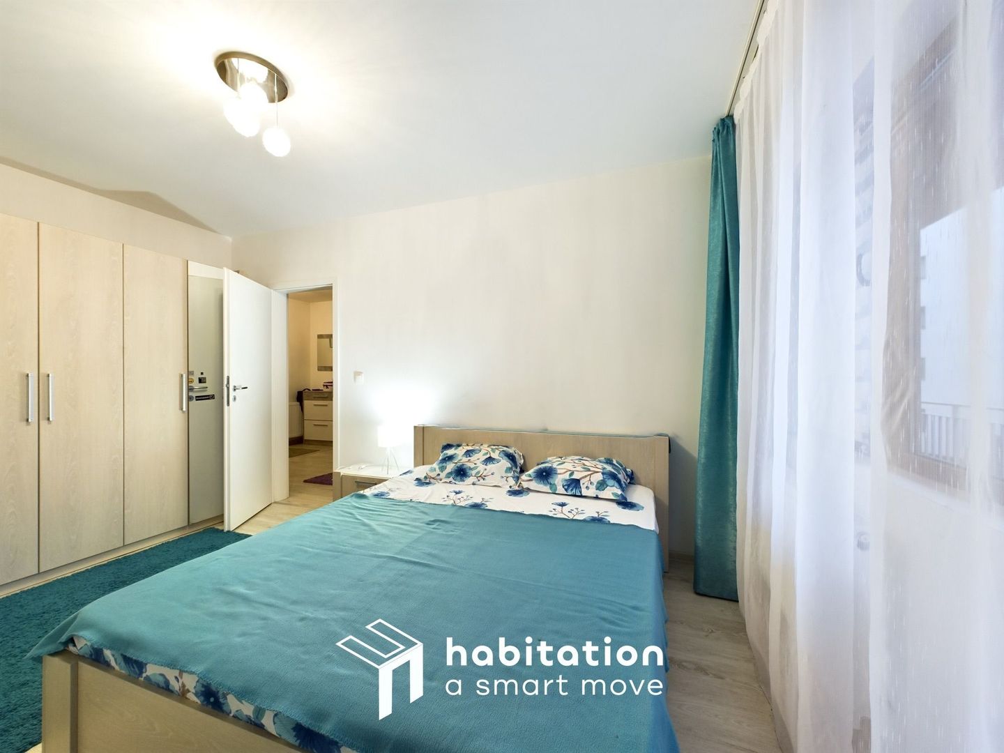 Tur virtual 2 camere, modern si vibrant, cu parcare, zona Torontalului - Poză 6