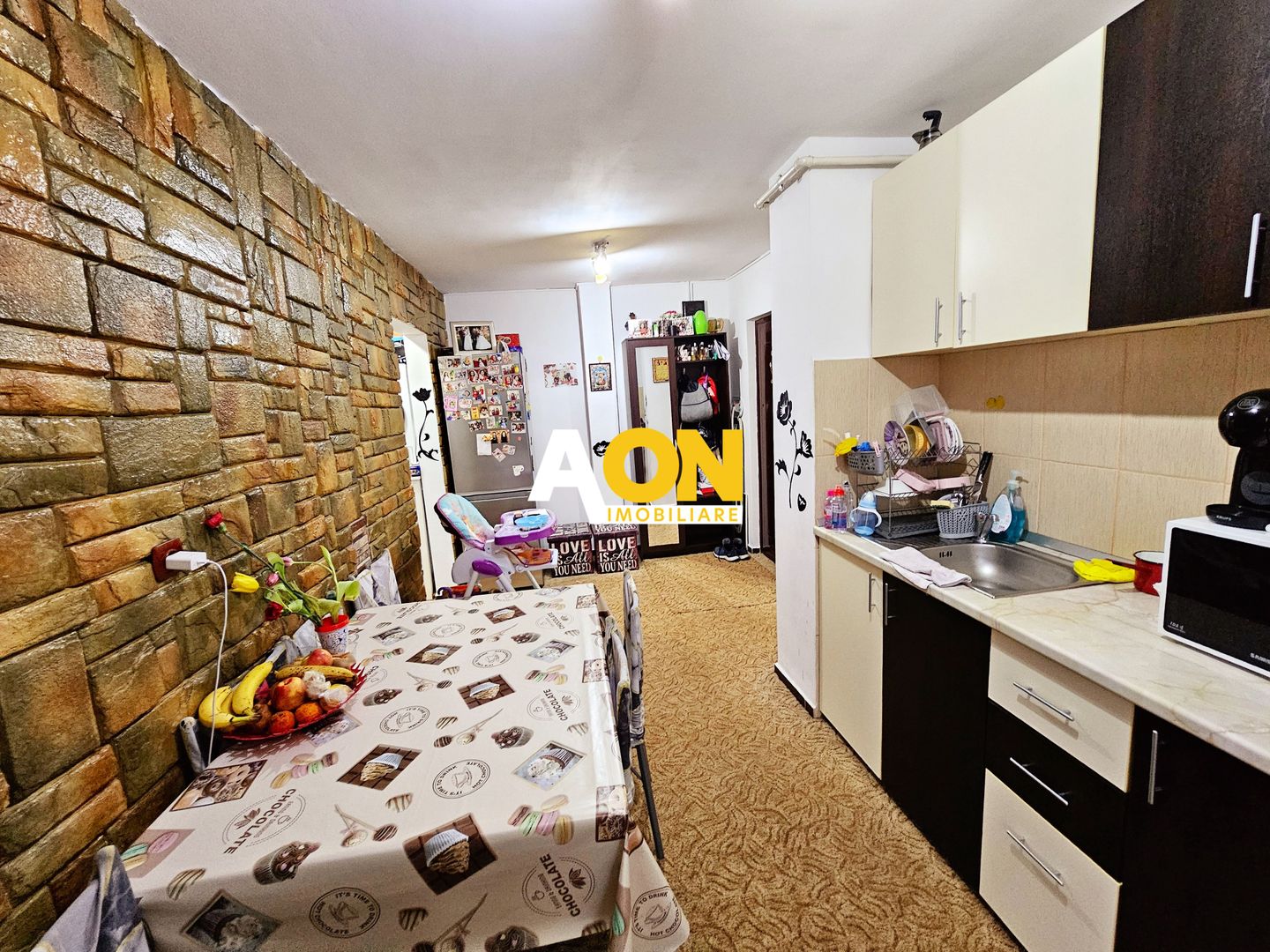 Apartament 2 camere, decomandat, mobilat, utilat, etaj 3, Ampoi 2 - Poză 8