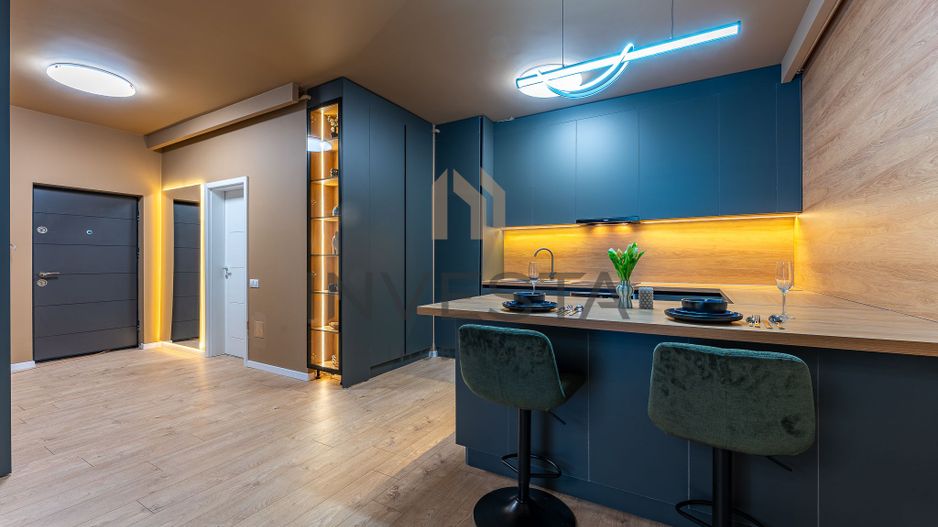 2 camere spatioase, finisaje de lux, bloc nou – Floresti - Poză 5