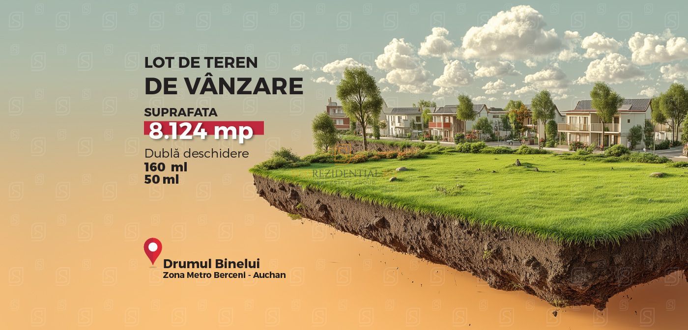 Teren intravilan 8.124 mp cu deschidere 164 ml – Jilava, Ilfov - Poză 1