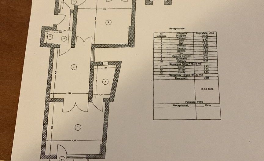Apartament 3 camere, 89 mp – Piața Victoriei A01 - Poză 12