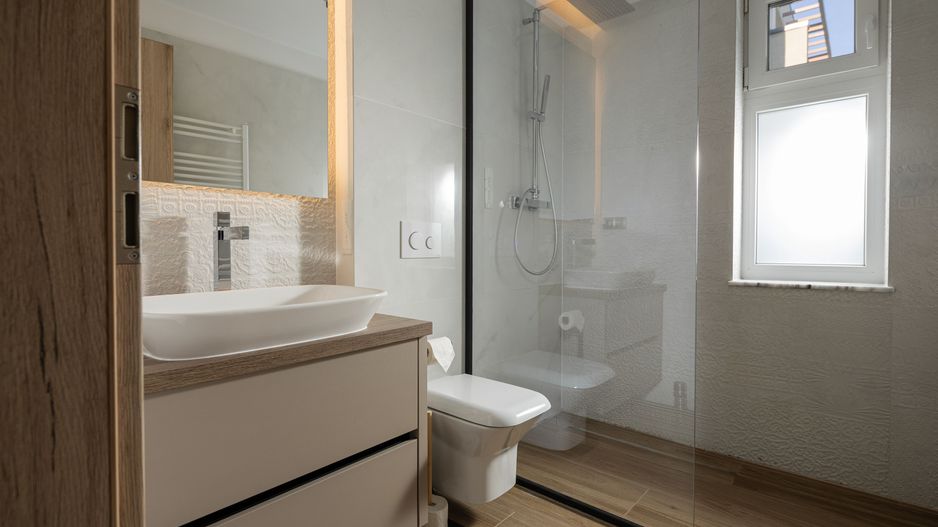 Penthouse de LUX 4 camere cu terasă spectaculoasă de 122 mp + jacuzzi - Poză 12