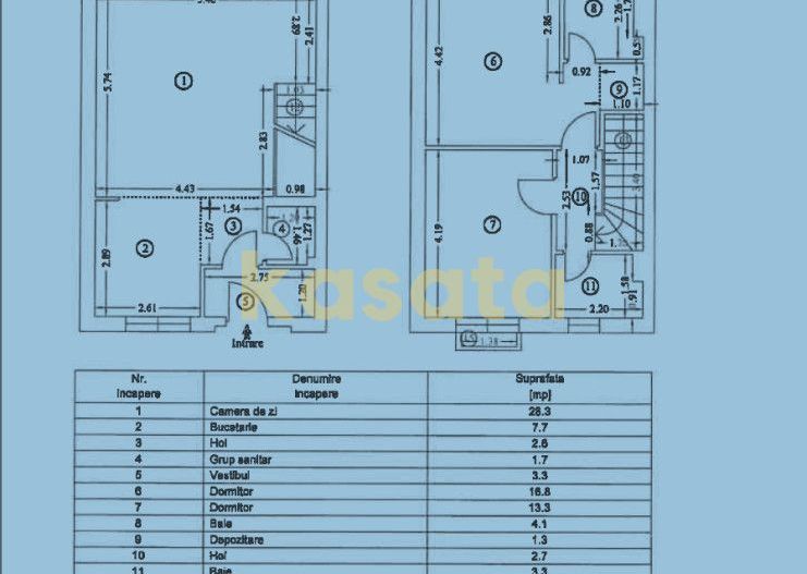 VILA P+1+M I 3 CAMERE I 3 BAI I CURTE MARE I COSMOPOLIS I MOBILAT SI UTILAT - Poză 16