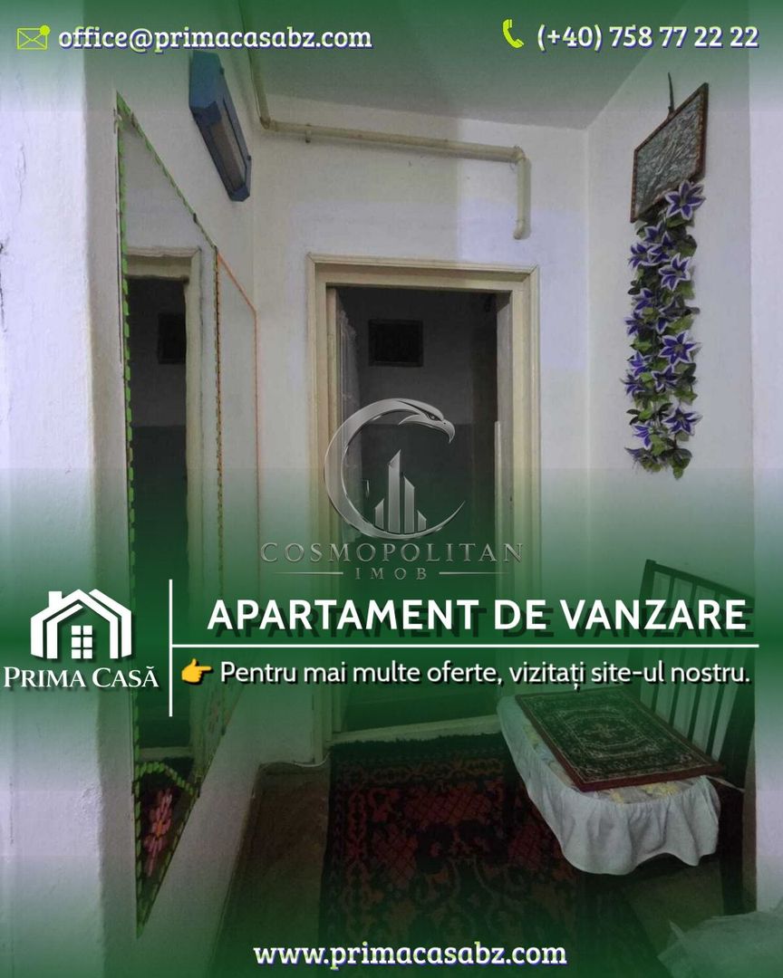 Apartament cu 2 camere zona Crang / Stadion ~ etaj 1din4 ~ confort 2 ~ - Poză 1