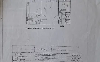 Apartament 2 camere de închiriat | Piața Sudului | Mobilat si Utilat - Schiță 14