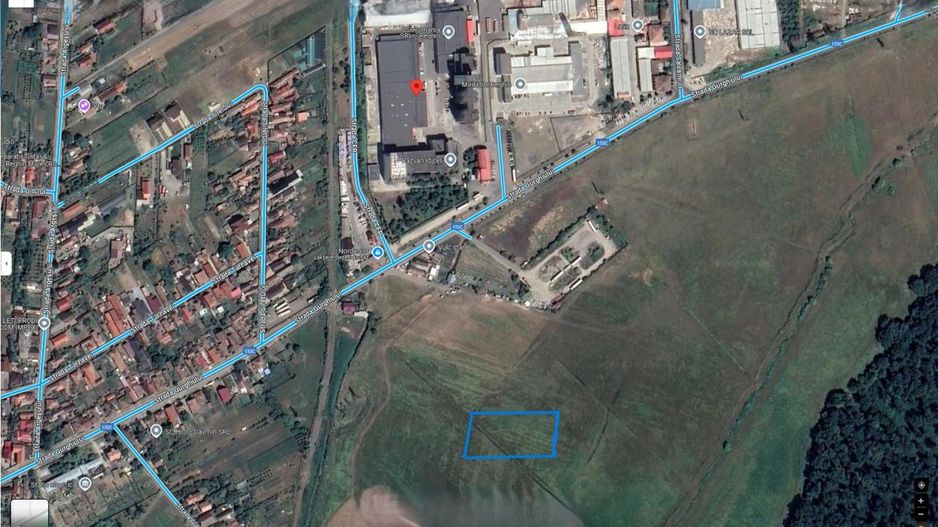 Teren intravilan, pe 5.800 mp, cu vedere frumoasa, in localitatea Reghin - Poză 1