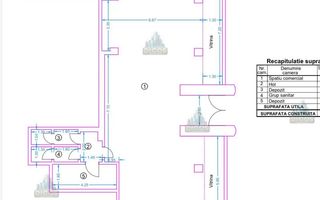 Spațiu comercial ultracentral – 26 ml vitrină, lângă Turn - Poză 2