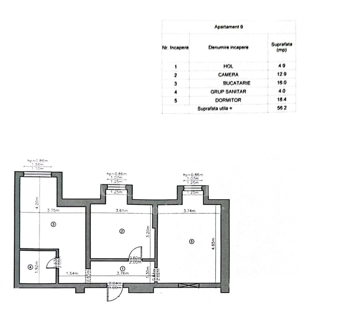 Apartament cu 2 camere | Finisaje moderne | Zona străzii Emil Racoviță - Poză 14
