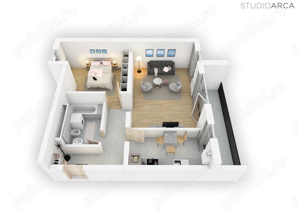 Apartament 2 camere in bloc nou - zona Bucovina - Poză 2