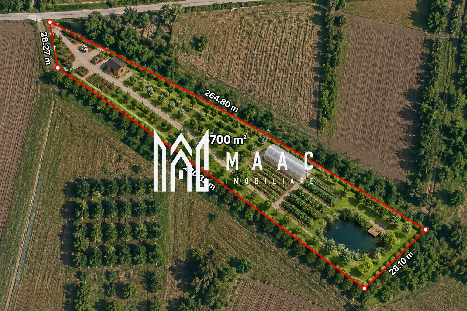 Teren 5700MPU I Acces drum I Ideal agrement I Construcții I Cabana - Poză 1