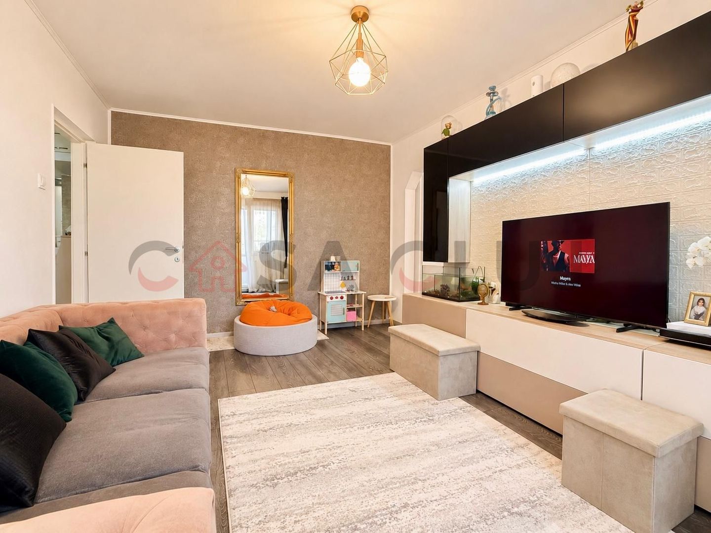 3 camere, la cheie, renovat, etaj intermediar - Poză 1