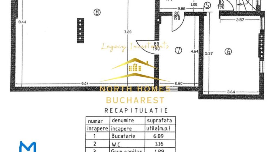 Spatiu de inchiriat pentru birouri in vila,  metrou Ștefan cel Mare - Poză 11