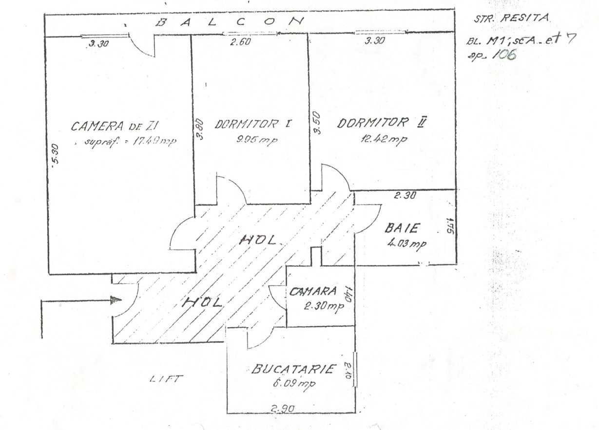 Apartament 3 camere Piata Resita, Sector 4 - Centrala, Parcare - Poză 8