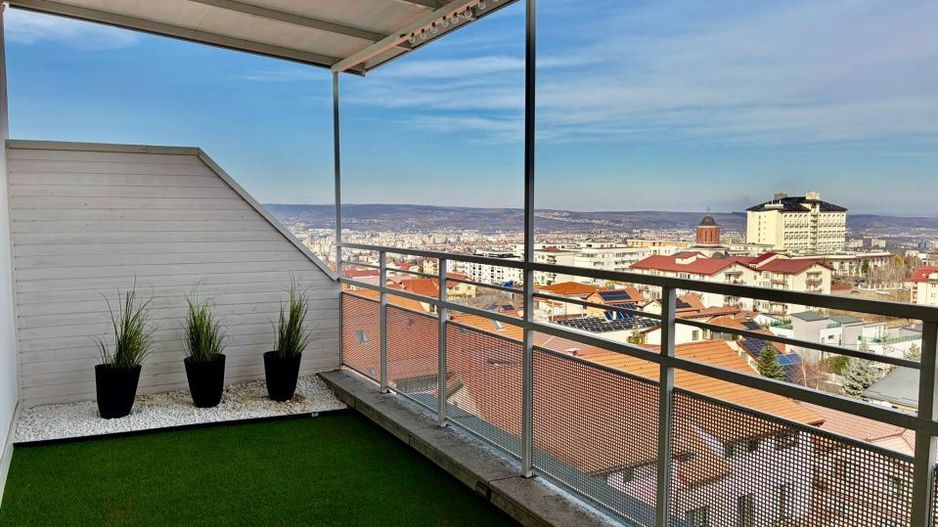 Penthouse pe 2 niveluri l 160 mp utili l terase 75 mp l parcare l B. Z - Poză 19