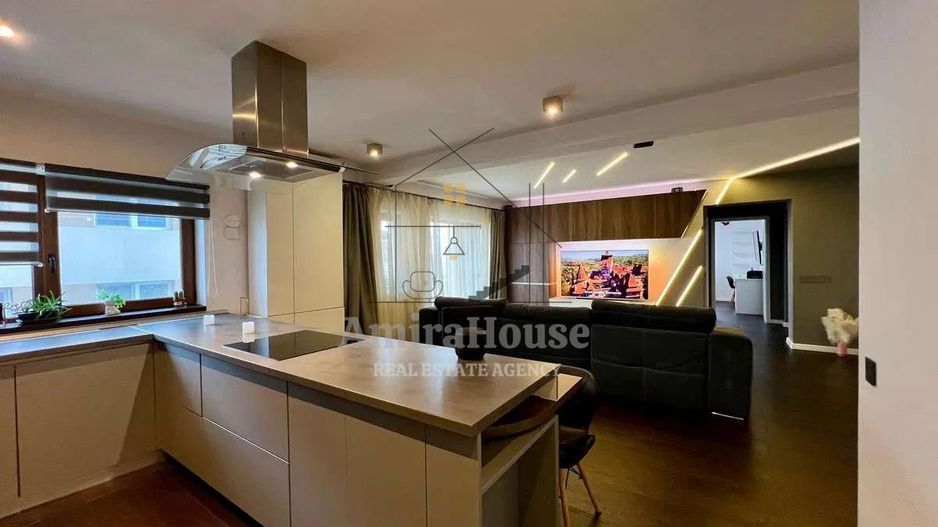 Apartament 3 camere, 107 mp, finisat, parcare, cartierul Europa - Poză 5